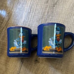 Disney Blue Donald Duck Mug Set
